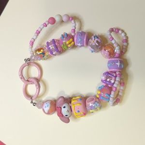 Hand painted lampwork beads